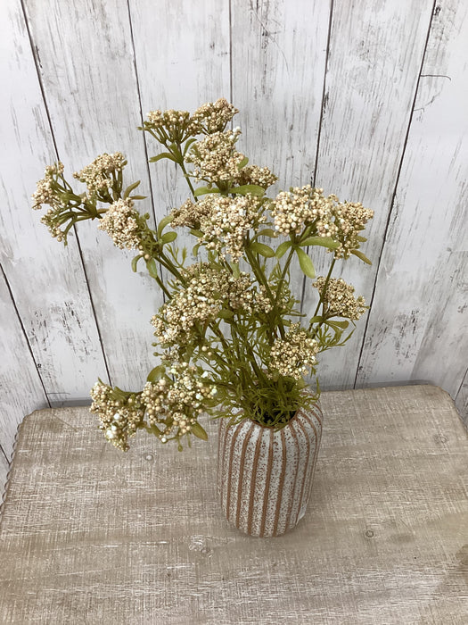 Artificial 23.5" Wild Yarrow Fall Pick