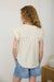 Lightweight woven Henley top women’s everyday wear