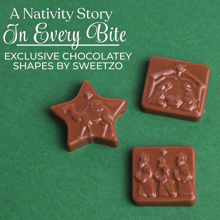 Journey to the Manger Christmas Chocolate Candy Advent Calendar