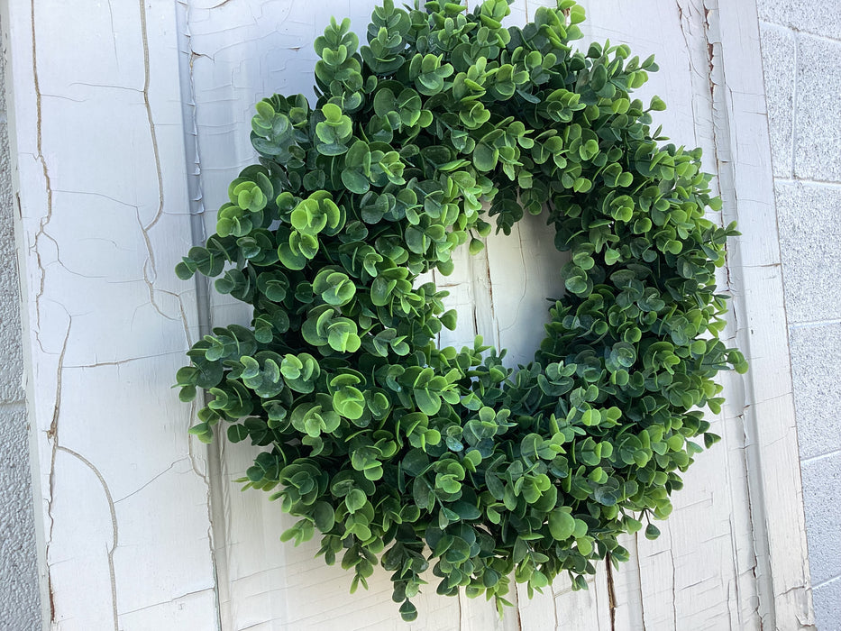 Artificial Everyday Eucalyptus Real Touch Wreath