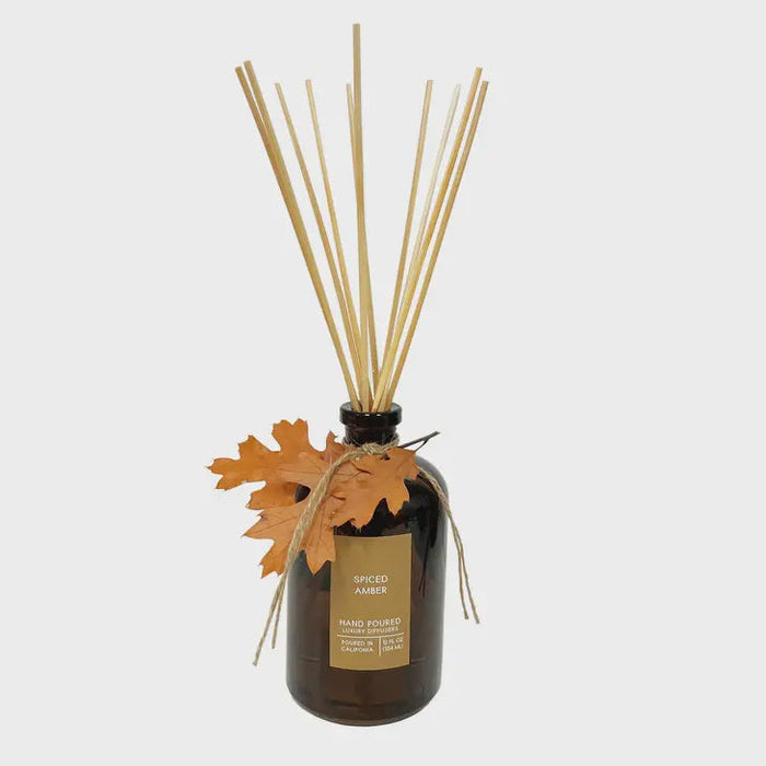 Diffuser Reed Tie Spiced Amber Botanical Tie Reed Diffuser — Heartland Store MN
