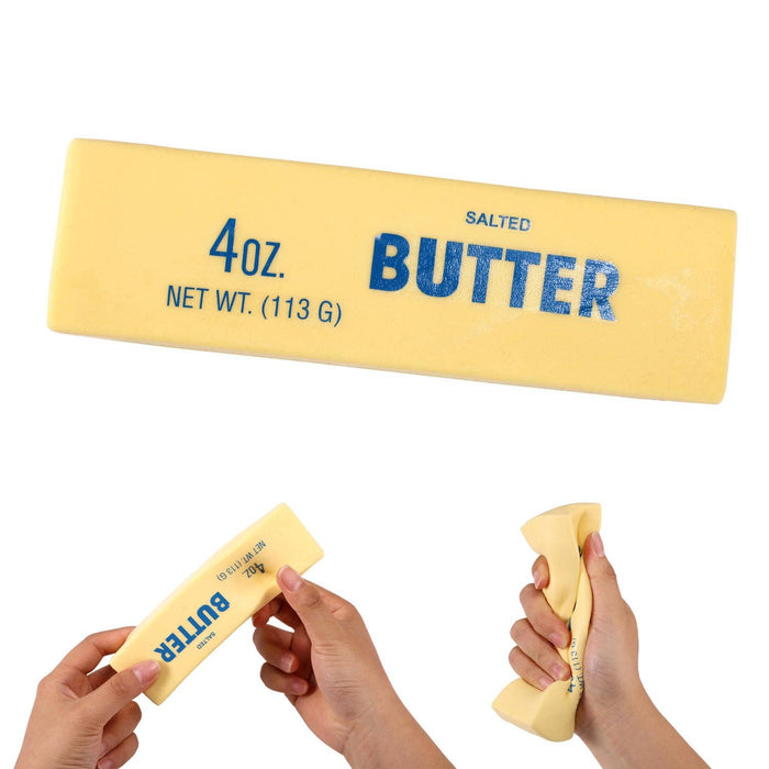 Butter Foam Slow-Rise Squishy Fidget Toy 🧈