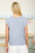 Raw edge detail sweater vest comfortable layering piece