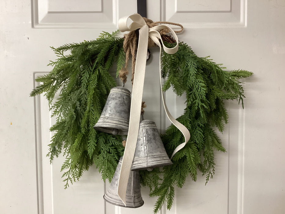 Artificial Mixed Spruce Swag Wreath Real Touch 24"