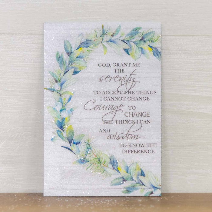 Magnet God Grant Me The Serenity Prayer Christian Art Floral
