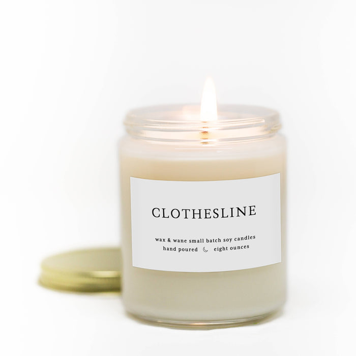 Clothesline 8 Oz Modern Candle