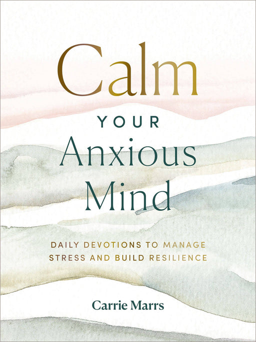 Christian book for managing anxiety and finding peace
