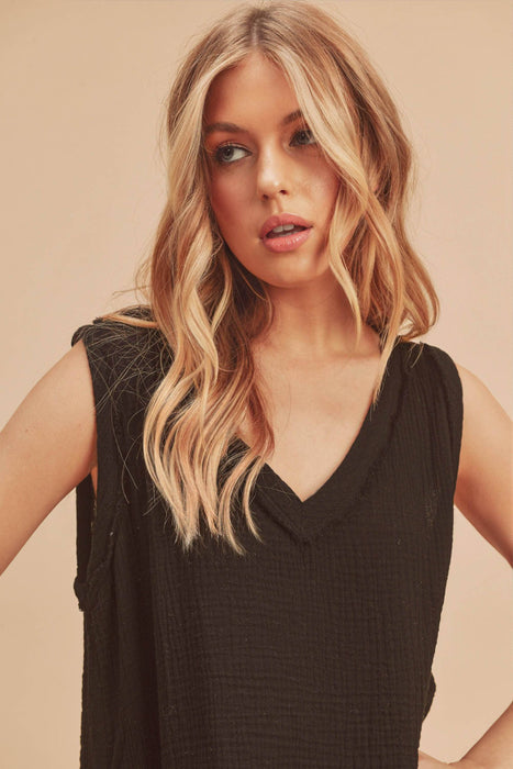 Nasia Tank Sleeveless Women’s Top | Trendy Boutique Clothing Minnesota