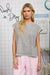 Lightweight sleeveless cotton shirt for warm weather outfits