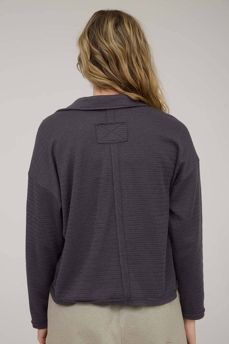 Trendy women’s polo top Midwest boutique near Rochester MN