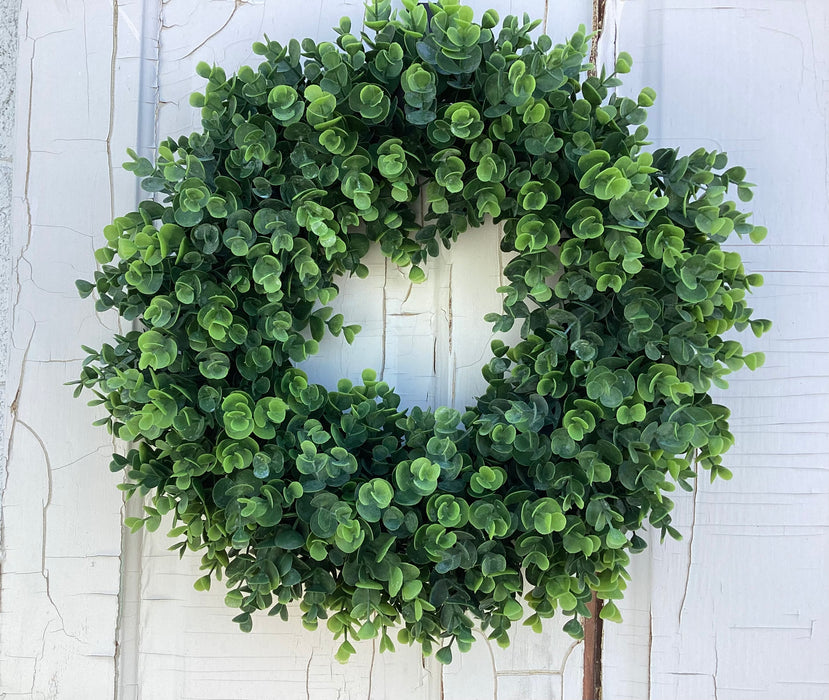 Artificial Everyday Eucalyptus Real Touch Wreath