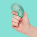 Gooey and super squishy Memory Gel Stress Ball demonstrating bounce-back feature for stress relief