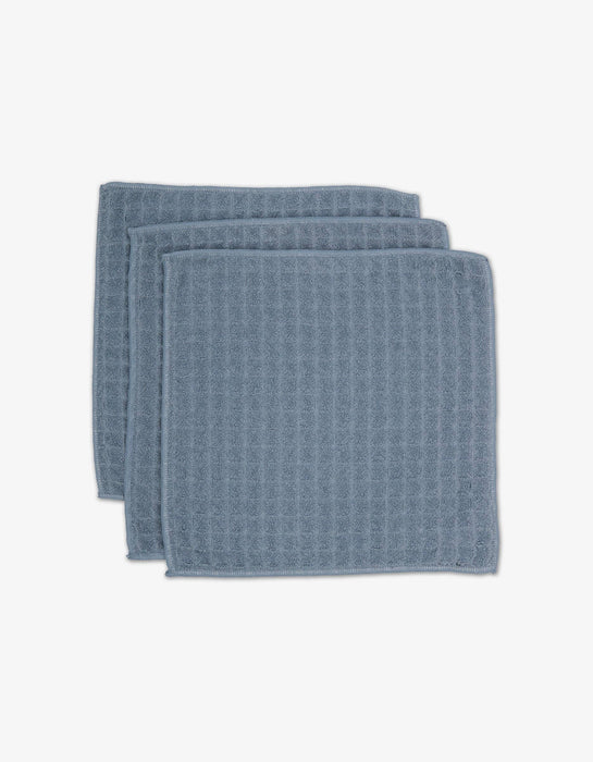 Sky Waffle Washcloth Set of three