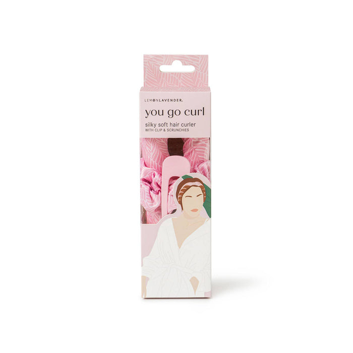 Lemon Lavender You Go Curl Silky Soft Hair Curler Heatless Curls