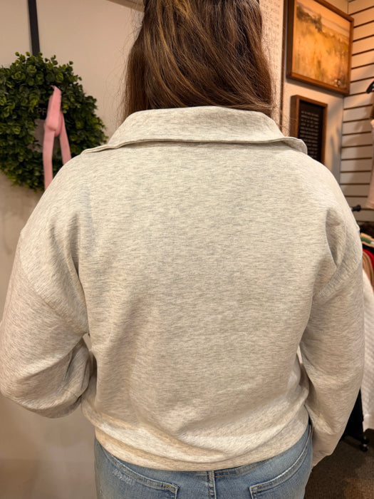 Trendy Half Zip Pullover Sweatshirt Zenana Brand  – Soft & Stretchy, 4 Colors | Women’s & Girls | Heartland Store MN