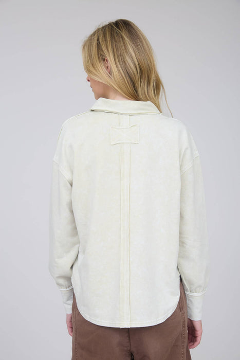 Relaxed fit acid wash top for women – Heartland Store MN