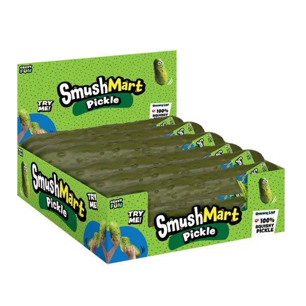 RMS® SmushMart™ Giant 15" Pickle Slow Rise Squishy