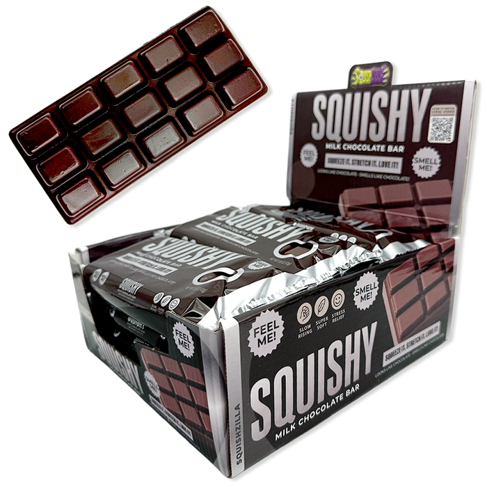 Chocolate  Fun Doh Scented Chocolate Bar Slow Rise Squishy Toy