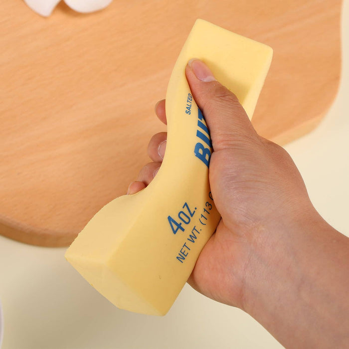 Butter Foam Slow-Rise Squishy Fidget Toy 🧈
