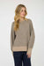 Trendy round neck knit pullover in recycled wool blend – Heartland Store MN
