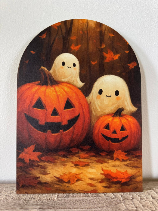 Pumpkin Ghosts Arch