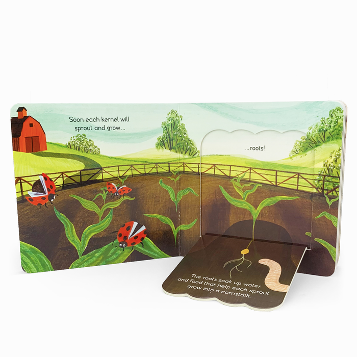 John Deere Kids Plant & Grow Farm Lift a Flap Children's Board Book