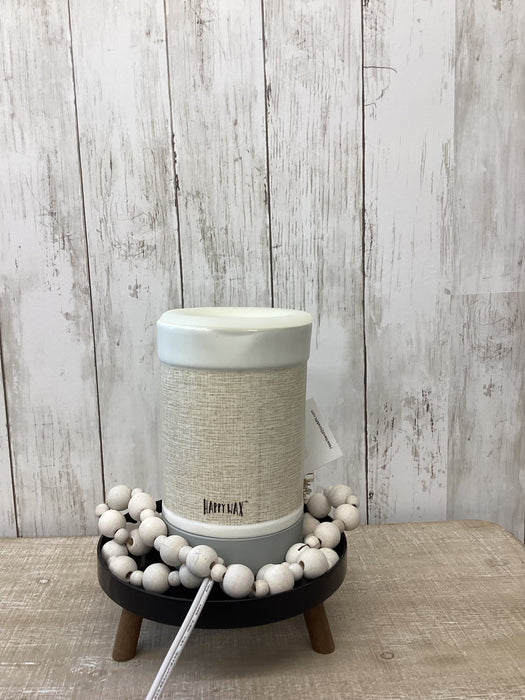 Signature Wax Warmer: Natural Canvas 3, 6, or 9 Hour Timer