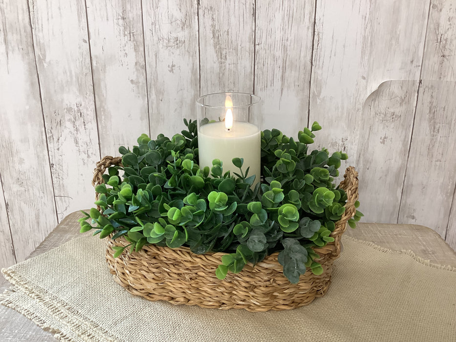 Natural Seagrass Basket w/ Everday Collection