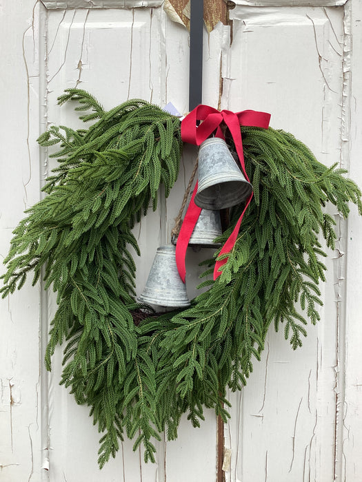 24" Douglas Pine Wreath Real Touch