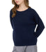 Blu Pepper crewneck knit sweater in three colors – Heartland Store MN