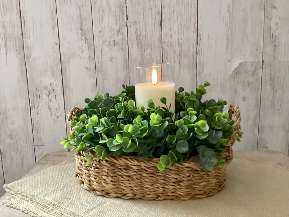 Natural Seagrass Basket w/ Everday Collection