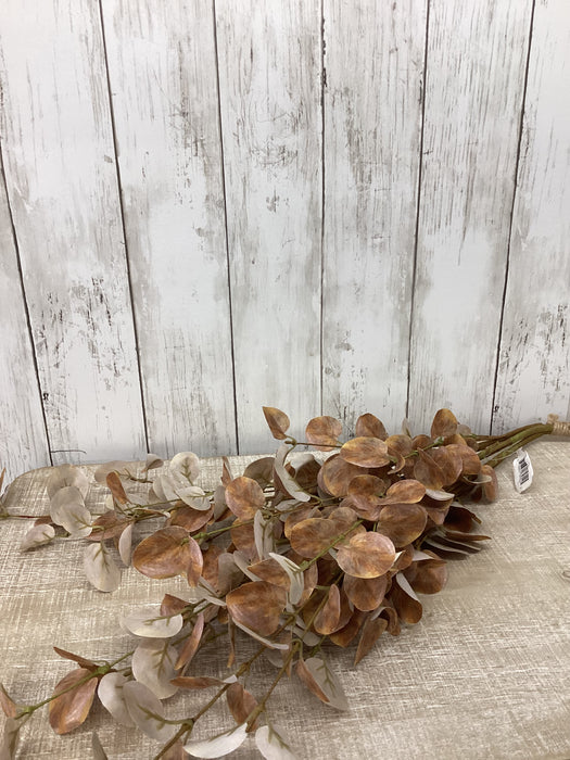 Artificial 36" Dark Neutral Eucalyptus Branch