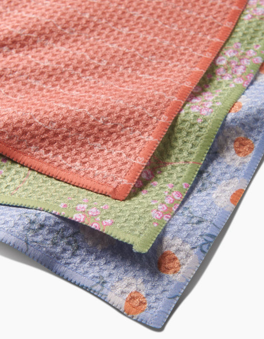 Geometry Brand Love of Mom Kitchen Dishcloth Set of 3