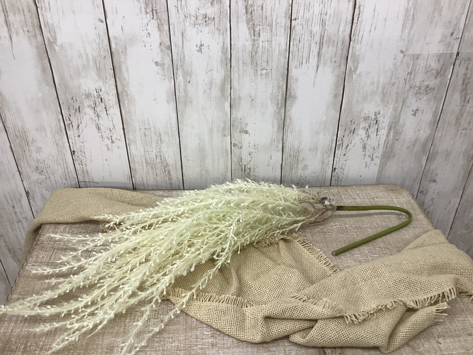 Artificial Textured Neutral Pampas Stems 30"