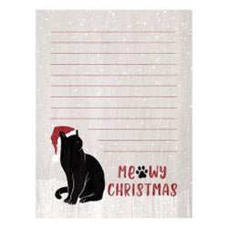 Meowy Christmas Notepad