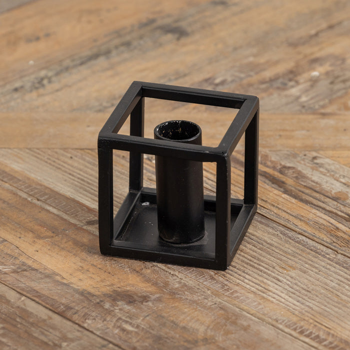 Cube Taper Candle Holder