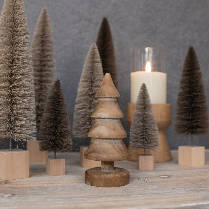 6" Wooden 4  LAYER  TREE