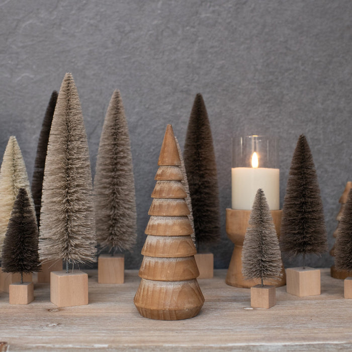 9" Natural NO BASE WOODEN TREE