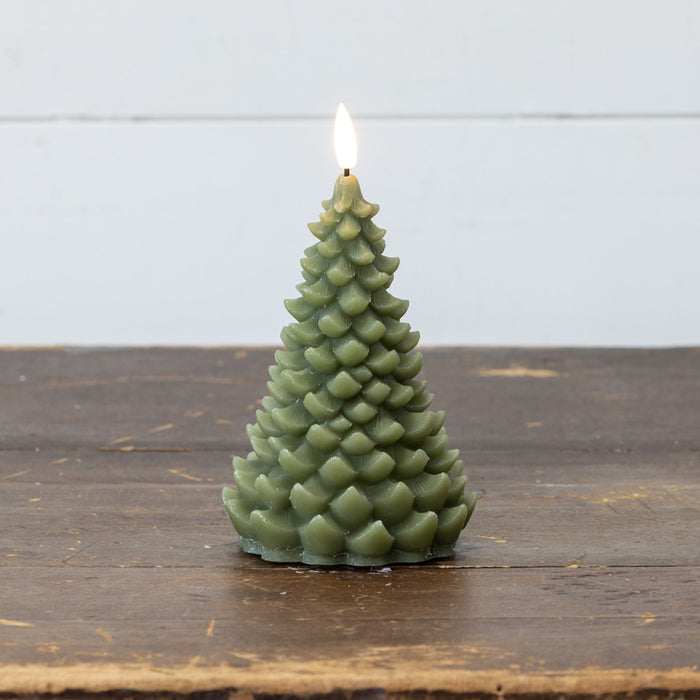 3D flame balsam tree candle – perfect for Minnesota home styling 