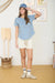 Minimalist cotton short sleeve top boutique clothing