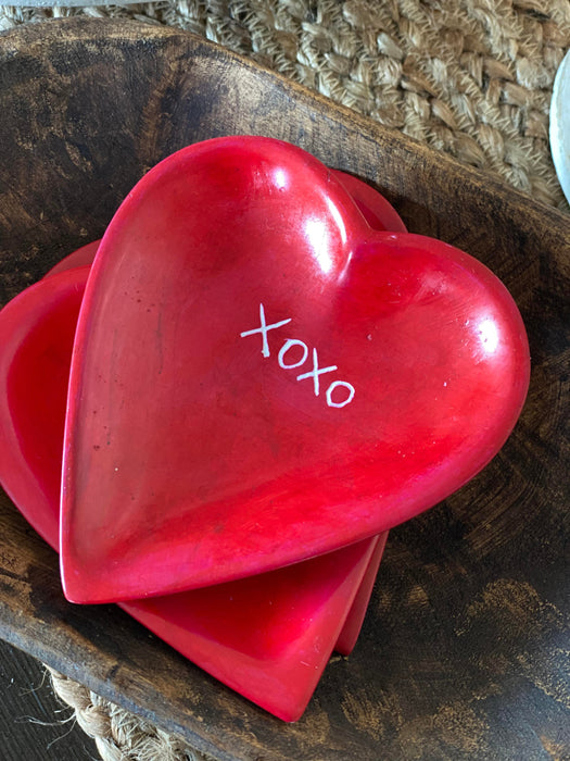 Soapstone Heart Dish