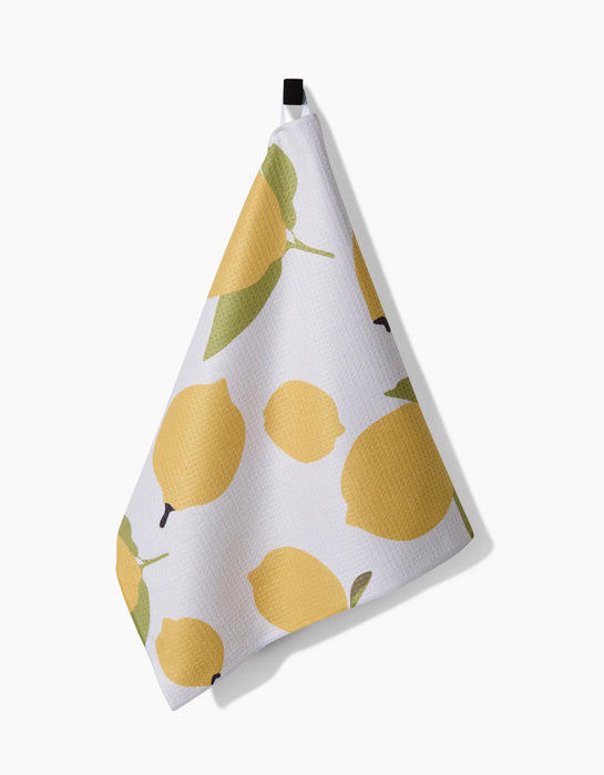 Geometry Brand Sunny Lemons Kitchen Tea Towel