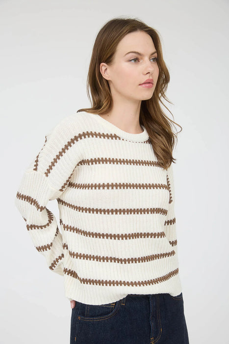 Trendy Blu Pepper ribbed knit pullover – available near Rochester MN