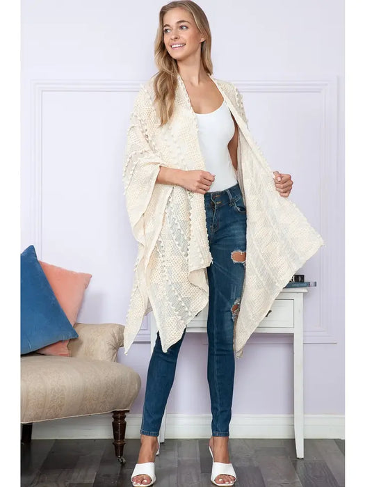 Luxe Ivory Kimono