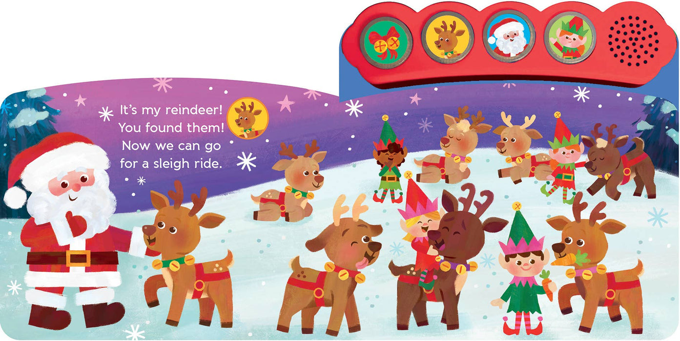 Babies Love Jingle Bells Christmas Sound Light Book