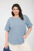 Plus size 1X 2X 3X cotton knit top casual summer outfit