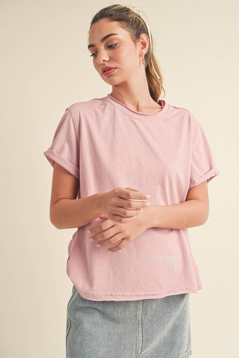 Women’s Mali Baby Tee Short Sleeve Shirt | Everyday Boutique Fashion