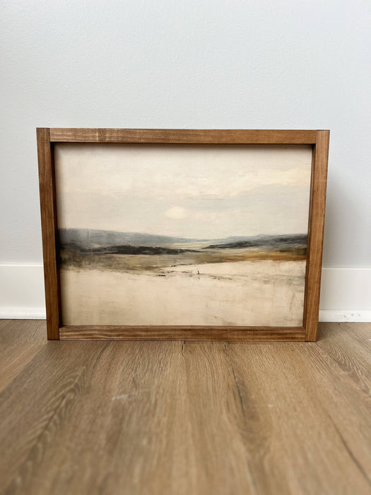 Hazel Handmade Wall Art Wood Frame