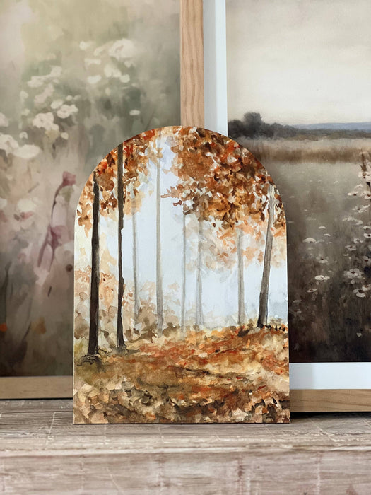 Autumn Forest 1,  Arch | Fall Decor, Fall Wall Art