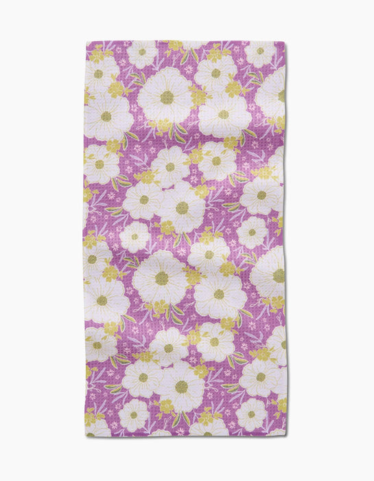 Springtime Floral Kitchen Geometry Brand Bar Towel